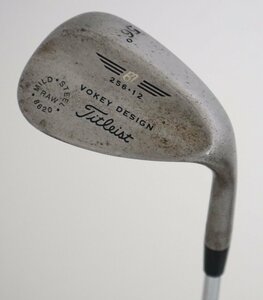 ●訳有1円～！タイトリスト★VOKEY　ボーケイデザイン　MILD STEEL RAW 8620ウェッジ　256・12　56°DynamicGold スチール　WEDGE（57072