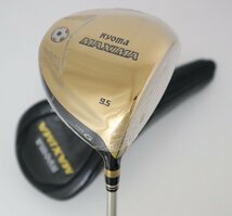 ●1円～！新品！Ryoma★リョーマ　MAXIMA（マキシマ）タイプGドライバー　琥珀GOLD IP　9.5°TOUR AD M2-Gカーボン　SR　(57125_画像1