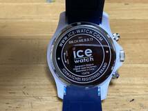 　アイスウォッチ　ice watch　BMW Motorsport　クォーツ腕時計　ラバー　　　中古品　①　_画像4