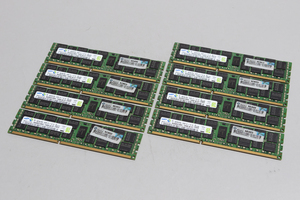 1333MHz 16GB 8枚組 合計 128GB MacPro用メモリー 2009 2010 2012モデル用 240pin DDR3 10600R RDIMM ECC 動作確認済 #1127C