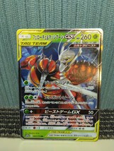 ポケモンカード フェローチェ＆マッシブーンGX ウルトラビースト TAG TEAM 草ポケモン ポケカ ビーストゲームGX_画像1