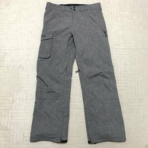 美品◆BURTON COVERT PANTS Lサイズ ヘザー グレー バートン パンツ メンズ スノーボード