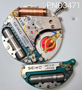 (■1)時計ジャンクパーツ セイコー SEIKOジャンクムーブ Cal.3803A/他【郵便送料無料】PNO3471