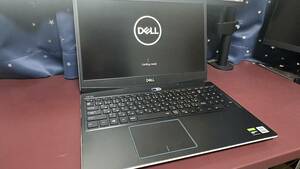 【美品】ゲーミングPC DELL G3 15 3500 15.6インチ ホワイト Core i7-10750H メモリ16GB SSD512GB GeForce GTX 1650Ti Windows10pro