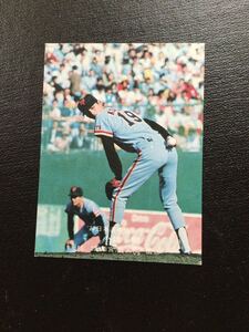 カルビー プロ野球カード 77年 日本選手権シリーズ No15 小林繁 
