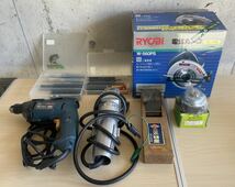 電動工具まとめ　RYOBI 電気丸ノコ　W-560PS リョービ カンナ　グラインダー　動作品_画像1