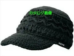 希少・シマノSHIMANO CA-295M XEFO・ローゲージニットキャップ　サイズ：フリー ブラック（防寒アイテム）美品