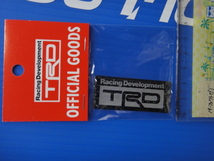 本物 店頭在庫 有名TOYOTA Racing Development TRD カーボン ステッカー エンブレム Bロゴ ミニ 08231-SP183 ソフトタイプ 新品 送無(条件_画像5