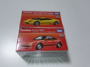 トミカ　プレミアムトミカ　ランボルギーニムルシエラゴ　トヨタMR2 未開封新品