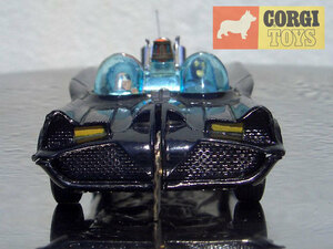 †60S TV版 BAT MOBIL Corgi Toys England 怪鳥人間 バットマン バットモービル 英国製 コーギートイズ 希少 炎 黒タイヤ 当時物 アメコミ