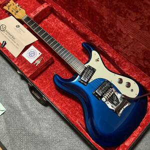 レア 美品 Mosrite The Ventures 1965 Model Mark Ⅰ Ink Blue Reissue モズライト ベンチャーズ インクブルー Ramones ラモーンズ