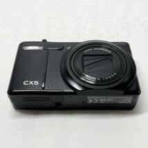 ★☆【良品・動作良好】RICOH デジタルカメラ CX5【ブラック】シャッター回数106回 光学10.7倍 1000万画素 高速AF マクロ撮影 リコー☆★_画像8