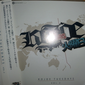 美品 KOJOE [Tuesdays Vol.2][J-HipHop新潟] honda B.I.G. Joe Slack 田我流 NORIKIYO SCARS C.O.S.A. 鬼 Issugi Anarchy SEEDA YUKSTA-ILL