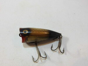 ヘドン チャガージュニア　Heddon CHUGGER JR 首割れ 金目 オールドヘドン (322-38