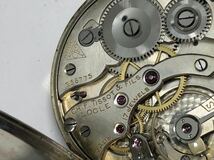 ■CHRONOMETRE ADOC CH.F.TISSOT&FILS LOCLF ティソ　手巻き　懐中時計　ジャンク品　稼働します_画像7