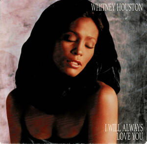 ★人気★R&B45★希少ジャケ付7インチ★ WHITNEY HOUSTON／I WILL ALWAYS LOVE YOU／MURO DJ KOCO クボタタケシ MARIAH CAREY BEYONCE 7inch