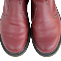 Dr.MARTENS ドクターマーチン★2976 チェルシーブーツ UK7＝26 サイドゴアブーツ チェリーレッド ショートブーツ p i-524_画像3