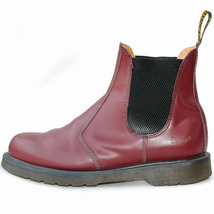 Dr.MARTENS ドクターマーチン★2976 チェルシーブーツ UK7＝26 サイドゴアブーツ チェリーレッド ショートブーツ p i-524_画像5