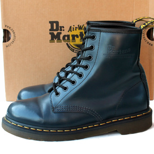 Dr. Martens Doctor Martin ★ 8 лунок лунки UK6 = 25 1460 Navy 8 глазные ботинки для шнуровки P i-526