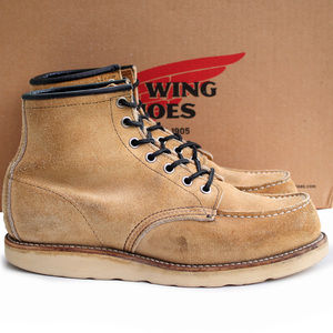 四角犬タグ★Red Wing SHOES レッドウィング★6inch CLASSIC MOC US7.5=25.5 8173 アイリッシュセッター ホーソーン・アビリーン p i-536