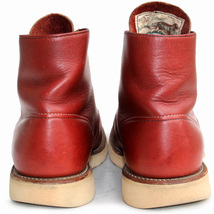 四角犬タグ★Red Wing SHOES レッドウィング★6inch CLASSIC ROUND 7=25 8166 オロラセット ポーテージ メンズ USA製 p i-545_画像4