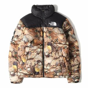 Supreme シュプリーム ジャケット サイズ:S 16AW THE NORTH FACE リーフハンティングカモ 柄 ヌプシ ダウン ジャケット Nuptse Jacket