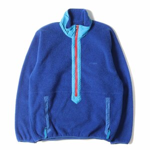 Patagonia パタゴニア 80s 三角タグ ハーフジップ プルオーバー フリース USA製) ブルー 青 トップス アウトドア カジュアル ブランド