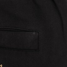 VERSACE ヴェルサーチ パンツ サイズ:XS エンブレム ロゴ プリント スウェット パンツ イージー リブ JEANS COUTURE ブラック 黒 ボトムス_画像5