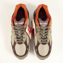 新品 NEW BALANCE ニューバランス サイズ:28.5cm 23SS M990 BT3 MADE IN USA カーキ パープル ブラウン US10.5 D アメリカ製 スニーカー_画像4