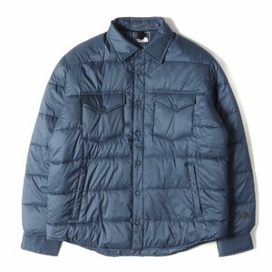 THE NORTH FACE ノースフェイス 19AW キャンプシエラ スタッフド プリマロフト シャツ ジャケット Camp Sierra Stuffed Shirt ブルー