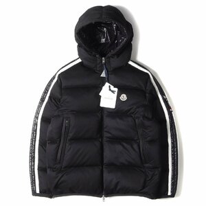 MONCLER モンクレール ダウン ジャケット 22AW トリコロールバンド テクニカルポリ ダウンジャケット SANBESAN サンベサン ブラック 4