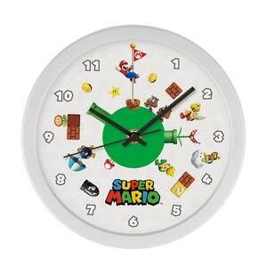 一番くじ スーパーマリオ A賞 いつでも大冒険壁掛け時計 (サウンド付き) おうちでアドベンチャーライフ 新品未使用品