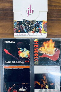 【サ-11-19】4CDBOX JIMI HENDRIX Special Limited Edition ボックスセット Footlights 未発表音源収録 帯付き/汚れあり 再生未確認