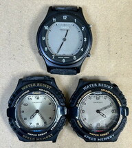 【た-11-110】CASIO デジタル腕時計 時計 8点まとめ メンズ ALARM-CHRONOGRAPH アラーム Speed Memory ジャンク品 動作未確認_画像5