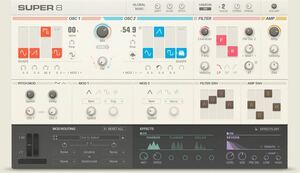 Super 8 Native Instruments ソフトシンセサイザー DTM プラグイン 作曲 Synth Serum Massive Spire Phase Plant Avenger Omnisphire