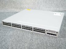 [N338] ☆ Cisco Catalyst 3850シリーズ　WS-C3850-48P-S V02 ☆ Version 03.06.02aE ☆ C3850-NM-2-10G 搭載 ☆_画像1