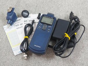 [3] ☆ ONOSOKKI/小野測器 デジタルハンドタコメータ　HT-5500 ☆ 接触/非接触式 回転計 ☆