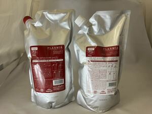 【送料無料】★未使用★ミルボン プラーミア エンリッチド シャンプー1000ml & トリートメントF1000g 詰替用セット