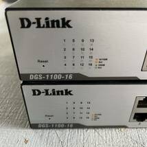 D-Link DGS-1100-16 Switch ポート数16 2台まとめて_画像2