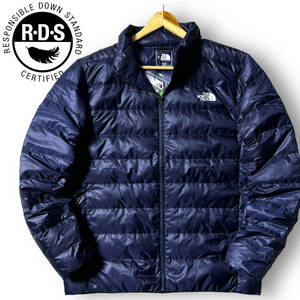 新品 THE NORTH FACE ノースフェイス M'S LIGHT DOWN RDSグースダウン ライトダウンジャケット アウトドアウェア NJ1DM52D L 秋冬 ◆B2094