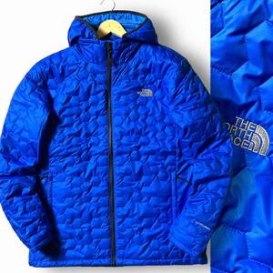 新品 THE NORTH FACE ノースフェイス 高機能中綿 V-MOTION 軽量 六角キルティング 2way エコダウンジャケット アウトドア XL ◆B2056a