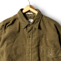新品 nanamica ナナミカ 定価3.5万 Flannel CPO Shirt Jacket フランネルコットン CPOジャケット シャツジャケット SUAF298 L 秋冬◆B2246a_画像3