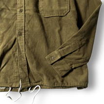 新品 nanamica ナナミカ 定価3.5万 Flannel CPO Shirt Jacket フランネルコットン CPOジャケット シャツジャケット SUAF298 L 秋冬◆B2246a_画像4