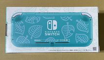 Nintendo Switch Lite あつまれ　どうぶつの森セット　～まめきち＆つぶきちアロハ柄～　購入店印無　新品未使用品_画像2