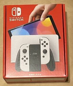 Nintendo Switch（有機ELモデル） Joy-Con(L)/(R) ホワイト　購入店印無　新品未使用品