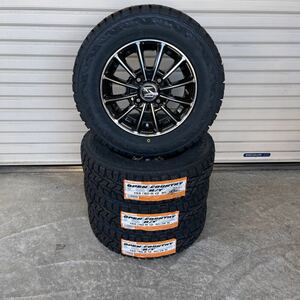 ストラテジーK102◆ 145/80R12 80/78N TOYO オープンカントリーR/T ハイゼットエブリィキャリィN-VAN軽バン軽トラ　4本セット