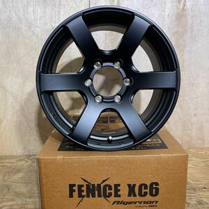 新品アルミホイール《アルジェノン　FENICE XC6》17×8J+20 マッドブラック　ランドクルーザープラド　サーフ　FJクルーザ4本セット