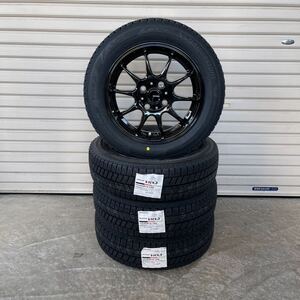 《G-SPEED G-07》ブリヂストンVRX3◆155/65R14◆NBOXタントムーヴワゴンRラパンアルトデイズトコットスペーシア　スタッドレス