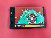 MSX コナミのテニス 同梱可！即決！！大量出品中！_画像1