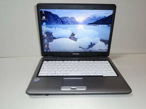 東芝■Dynabook SS M51 240E/3W ◇13.3型/Core2 P8600/2GB/250GB/DVD-RW/無線LAN/Windows7/Open Office●本体＋バッテリのみ◆中古現状品